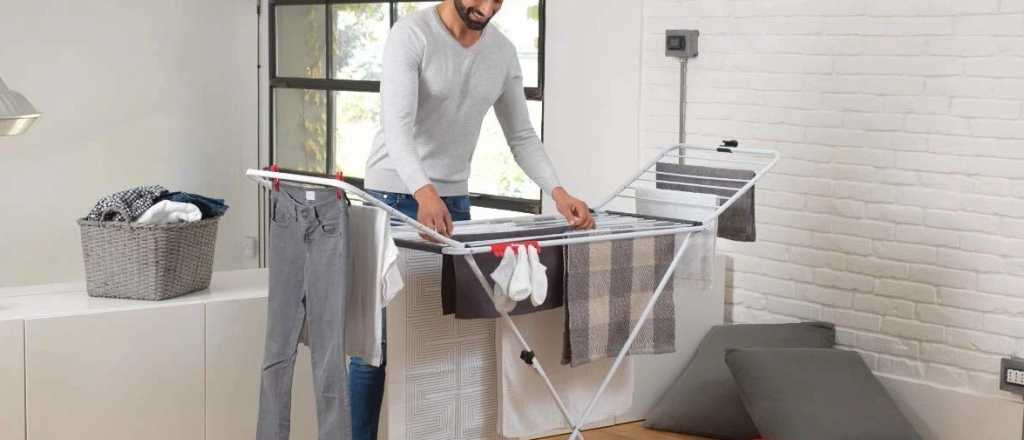 Cómo secar la ropa dentro de tu casa sin gastar energía