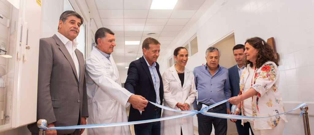 Mendoza inauguró el Centro de Trasplante de Médula Ósea
