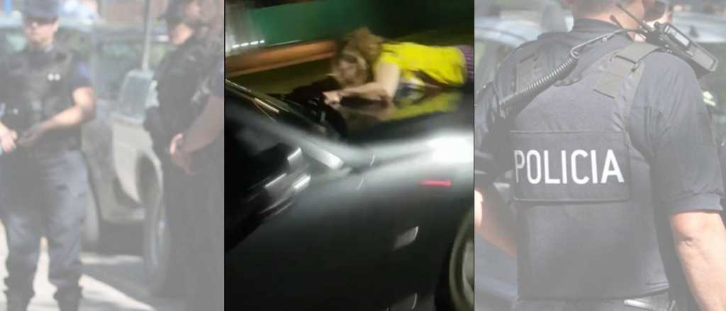 Video: embistió a una mujer y la llevó en el capó a toda velocidad en el Este
