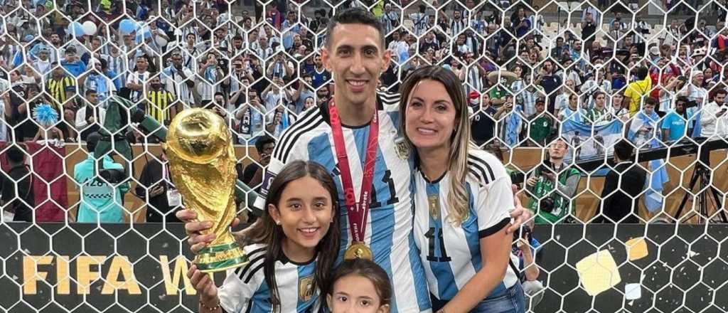 La esposa de Di Mar&iacute;a "atendi&oacute;" a un pol&eacute;mico jugador franc&eacute;s y es furor