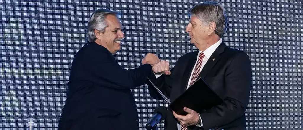 Alberto Fern&aacute;ndez laud&oacute; contra Mendoza y volte&oacute; Portezuelo del Viento