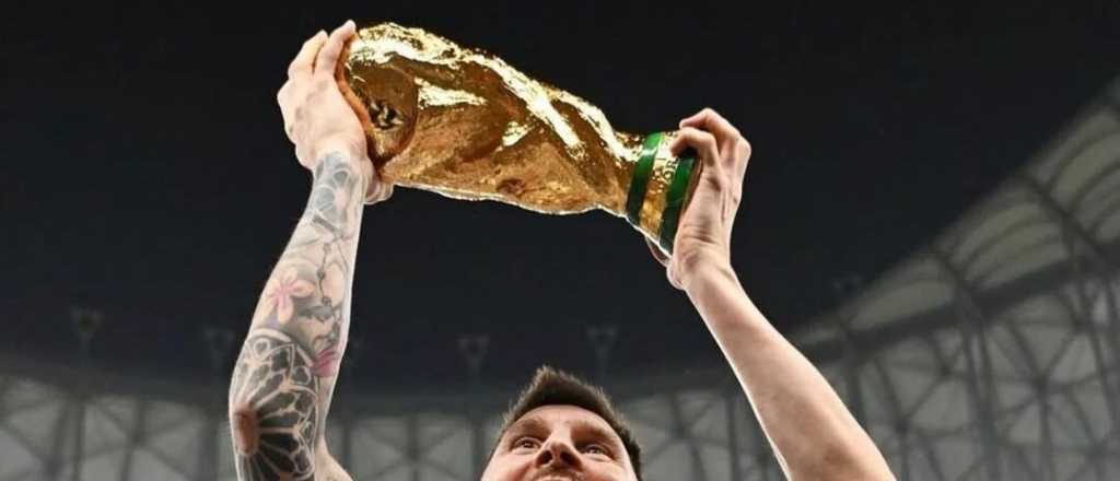 La Copa del Mundo que levantó Messi resultó ser 'trucha'