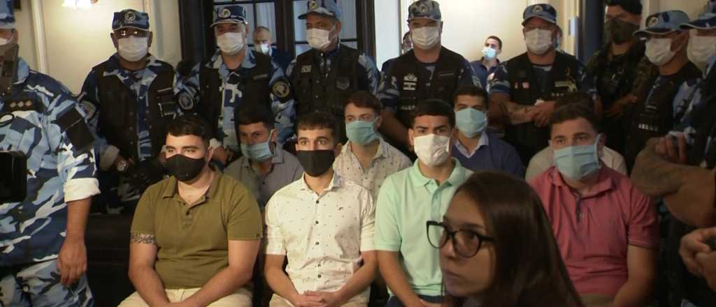 Juicio por Báez Sosa: por primera vez los rugbiers entraron sin barbijo 