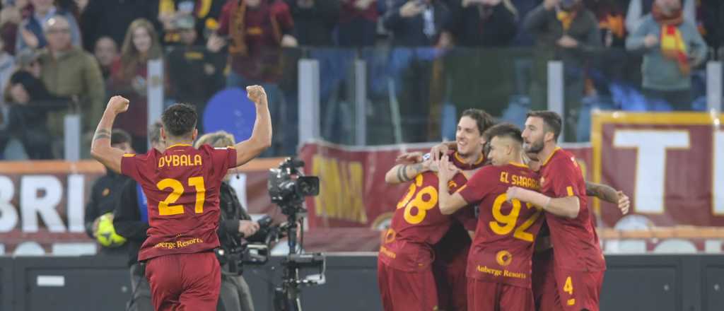Dybala volvió con todo a la Roma tras ser campeón mundial