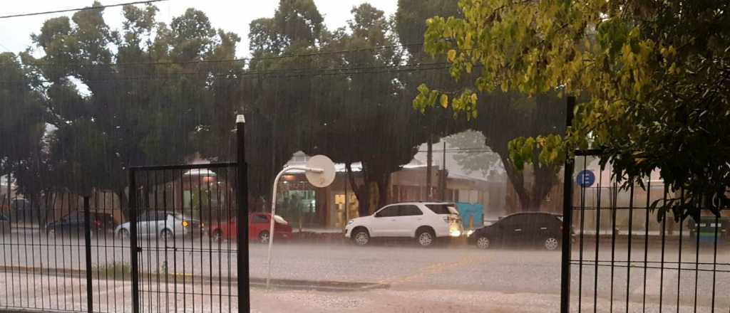 Continúa el alerta amarilla por tormentas en Mendoza 