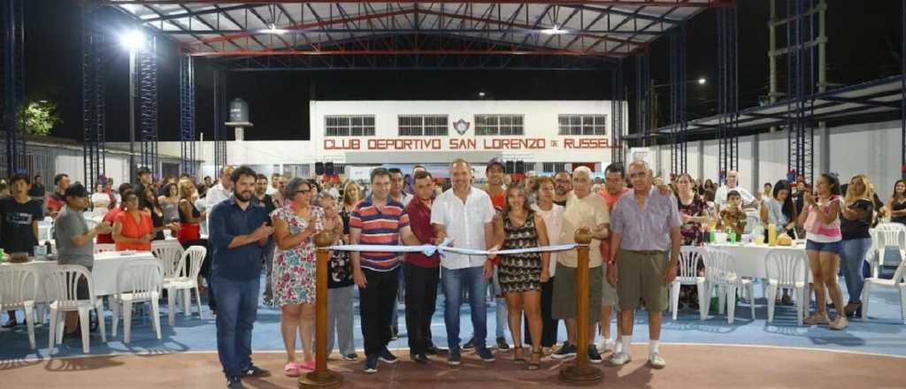 Un histórico club de Maipú ya cuenta con su estadio cubierto