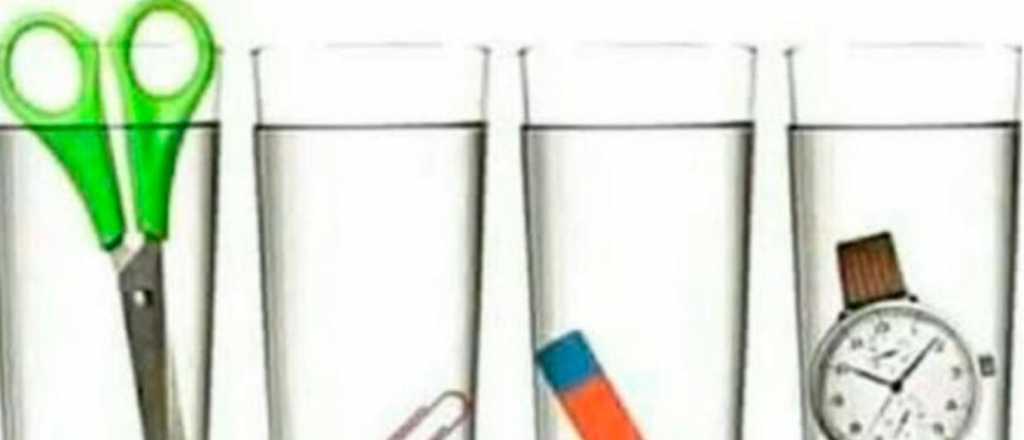 Acertijo visual solo para valientes: &iquest;Qu&eacute; vaso tiene m&aacute;s agua? 