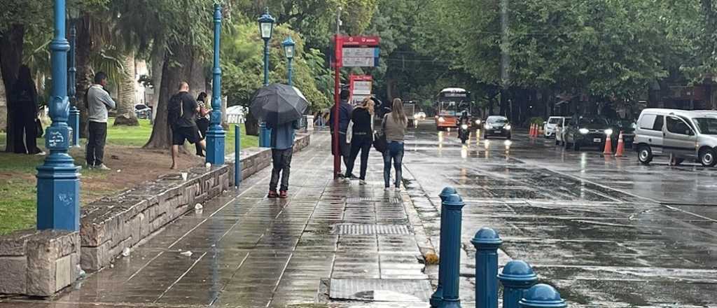 Pronóstico: descenso de temperatura y lluvias para este jueves en Mendoza