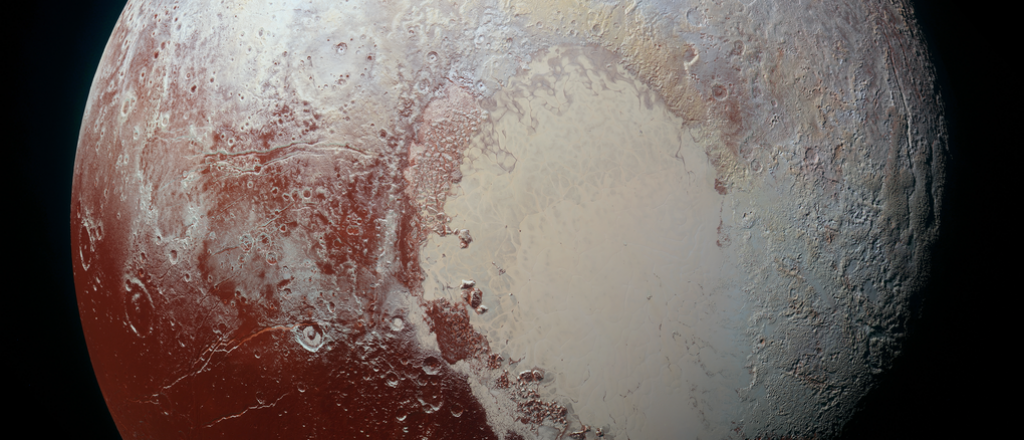 La NASA publicó fotos históricas de Plutón a color