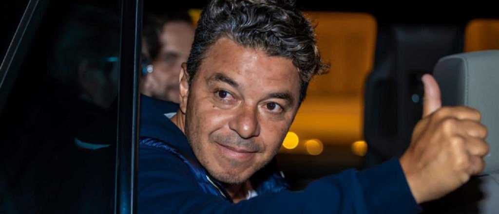 Gallardo lleg&oacute; a Arabia para dirigir a Cristiano Ronaldo contra Messi