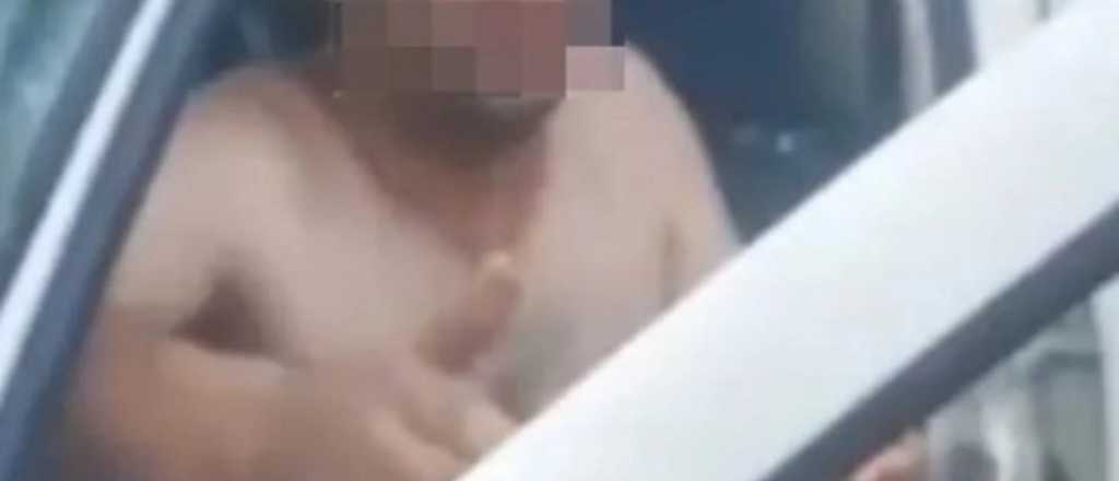 Video: un exhibicionista intentó raptar a una chica de 14 años 
