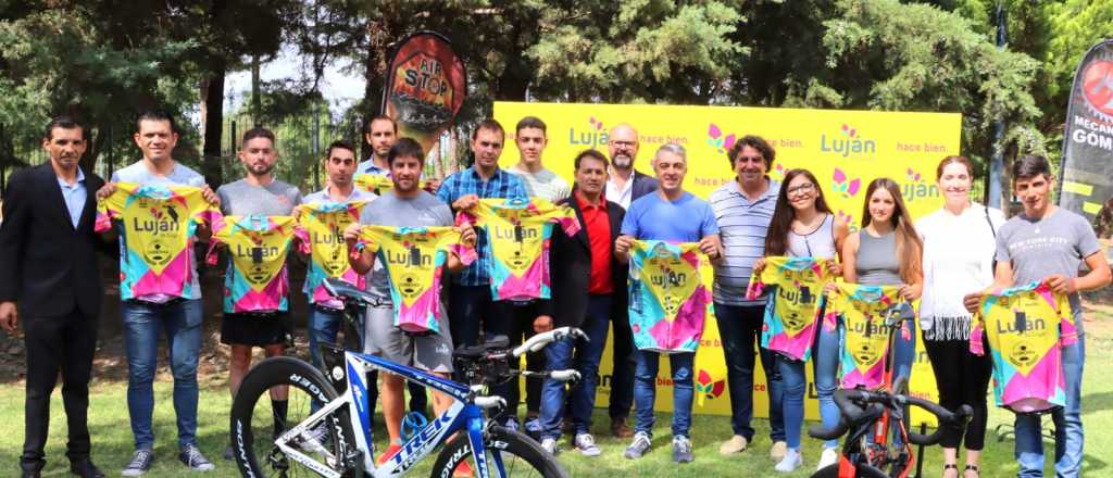Luj&aacute;n ya tiene equipo Cicl&iacute;stico y se preparan para la Vuelta de Mendoza