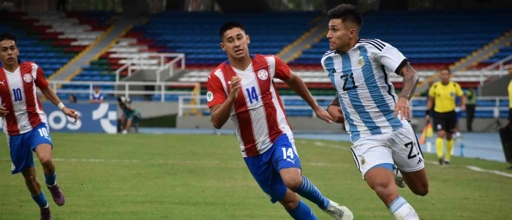 Argentina debut&oacute; con derrota ante Paraguay en el Sudamericano Sub 20