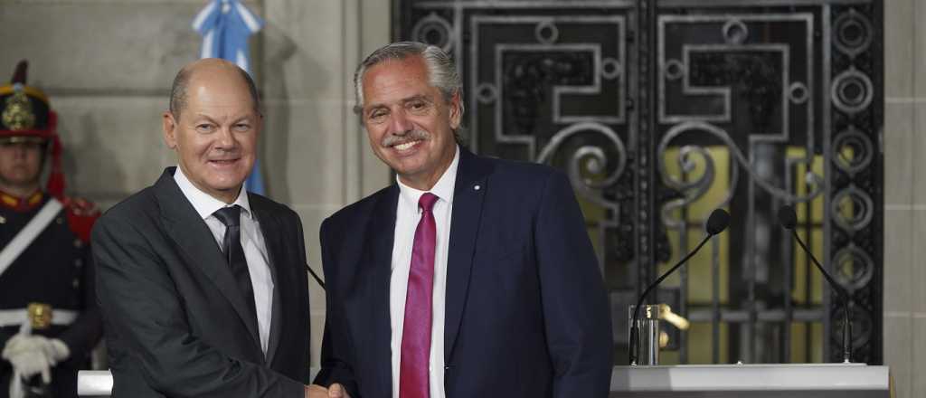 Fernández y el canciller alemán acordaron la cooperación energética