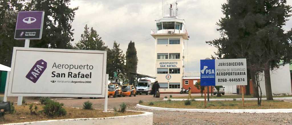 Por dos meses el aeropuerto de San Rafael estará cerrado