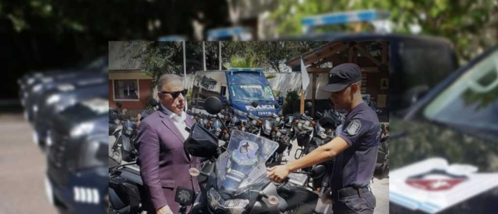 Nuevos autos, camionetas, motos y bicicletas para la Policía de Mendoza