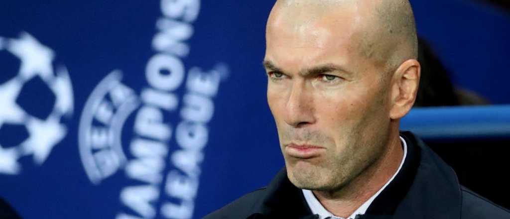 Zidane será su nuevo entrenador si quedan afuera de la Champions
