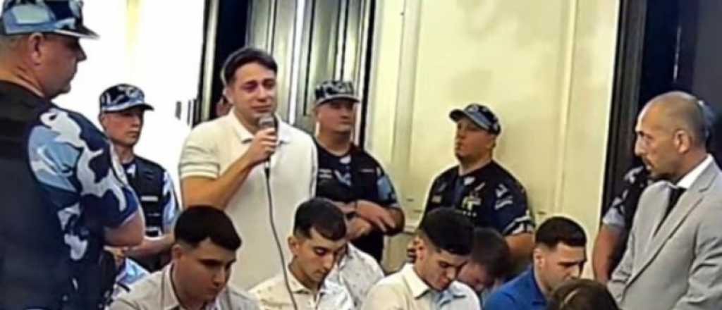 Baéz Sosa: la primera foto de los rugbiers en el penal de Melchor Romero