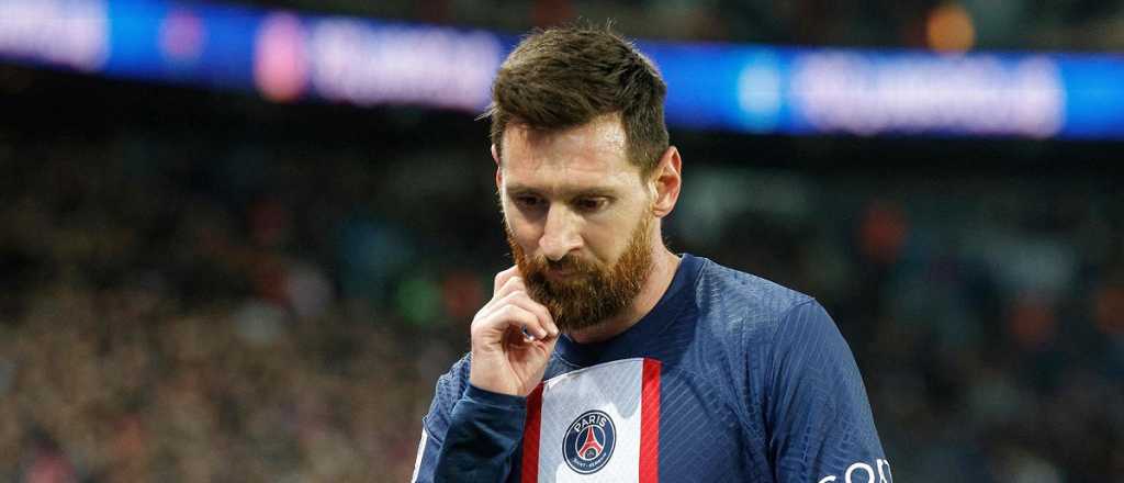 Tras la sanción, Lionel Messi no se presentó a la práctica del PSG