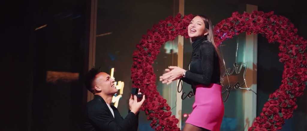 Video: as&iacute; Lautaro le pidi&oacute; matrimonio a la mendocina Agustina Gandolfo