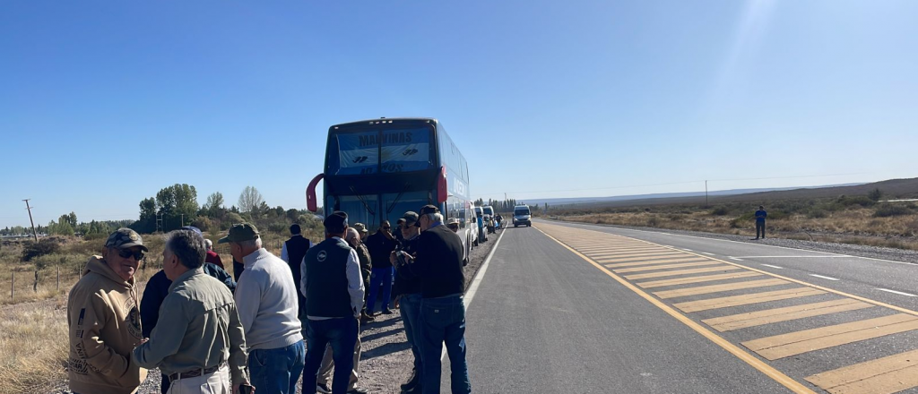 Videos: masiva caravana "antimapuche" en el Sur de Mendoza