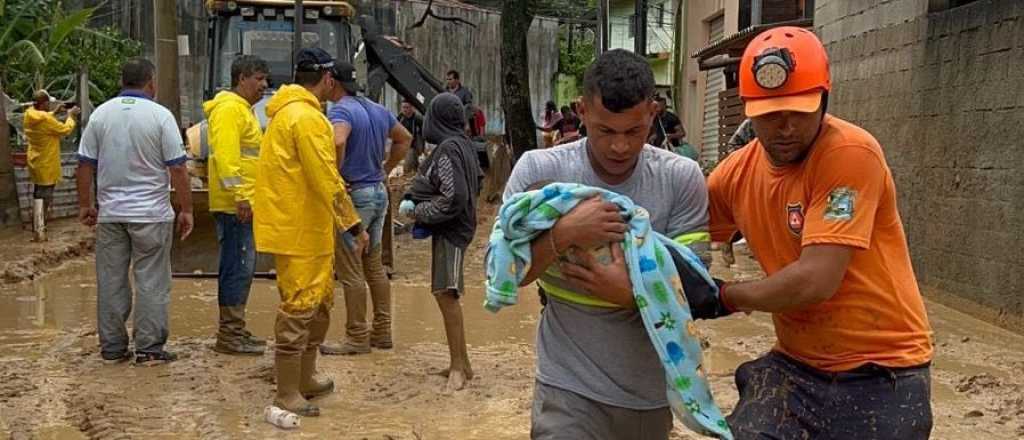 Cat&aacute;strofe en S&atilde;o Paulo: al menos 36 muertos por inundaciones