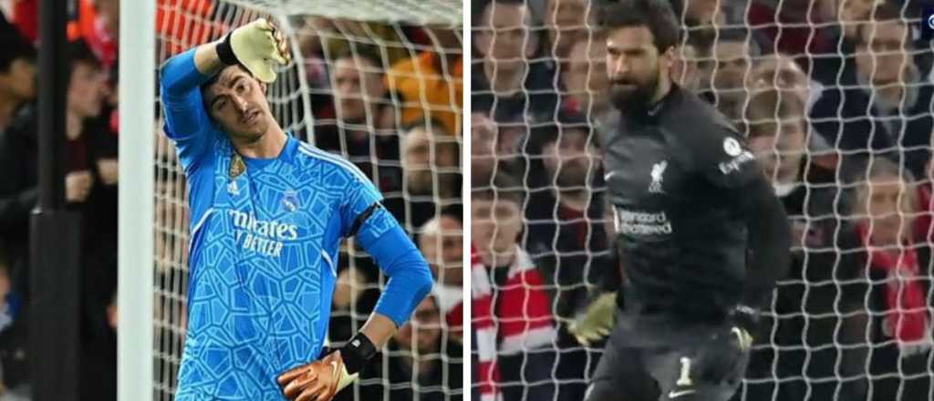 Videos: los ins&oacute;litos bloopers de Alisson y Courtois