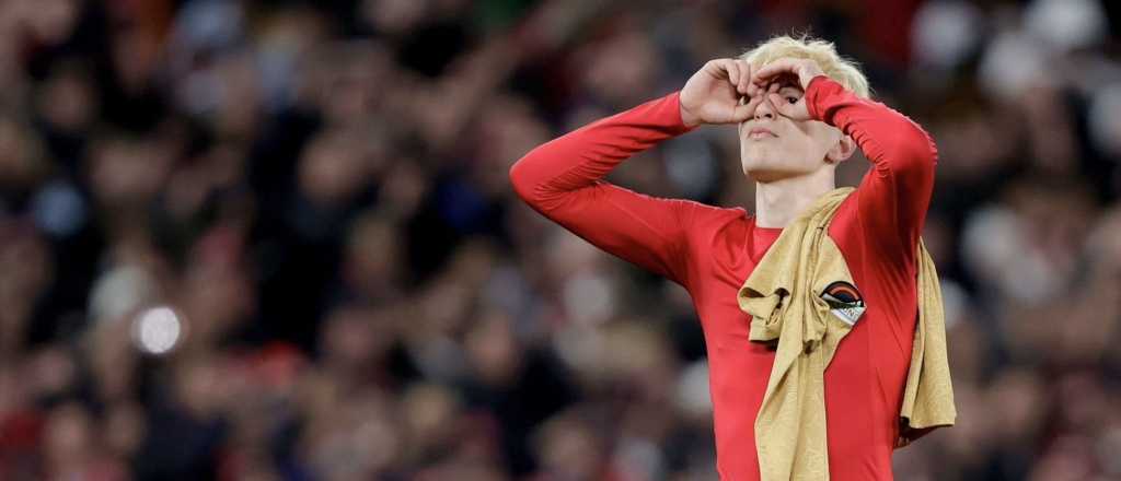 Garnacho se burl&oacute; del Bar&ccedil;a con un tuit "a lo Boca" y encendi&oacute; la pol&eacute;mica