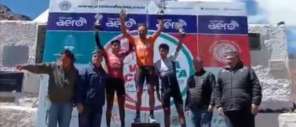 Hist&oacute;rico triunfo de Mario Ovejero en la Etapa Reina de la Vuelta de Mendoza