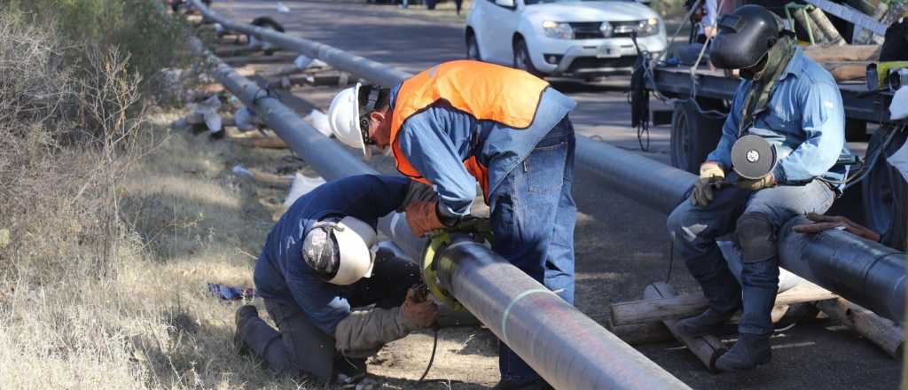 El gasoducto que construye San Rafael estaría listo para fines de julio