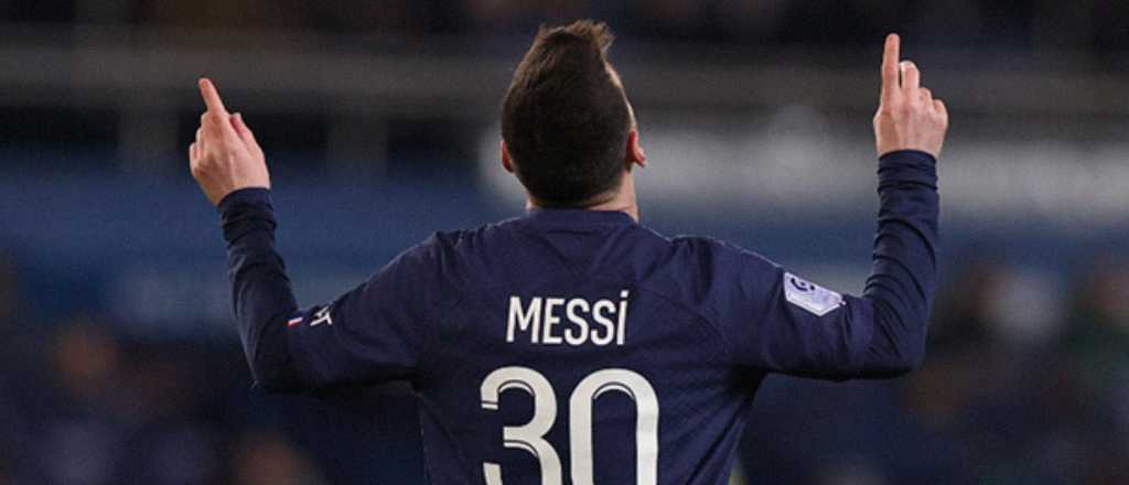 Video: Messi estrenó el The Best con un gol de puntín