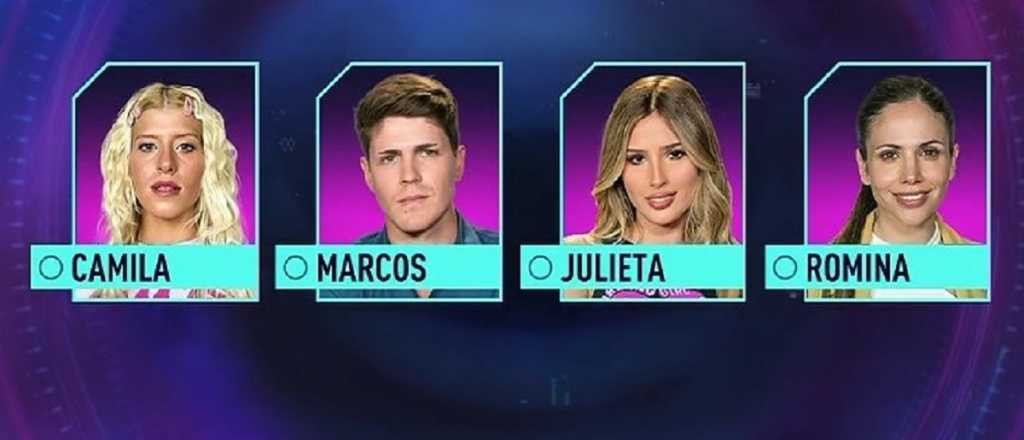 Gran Hermano: una s&uacute;per placa para eliminar a un jugador el domingo