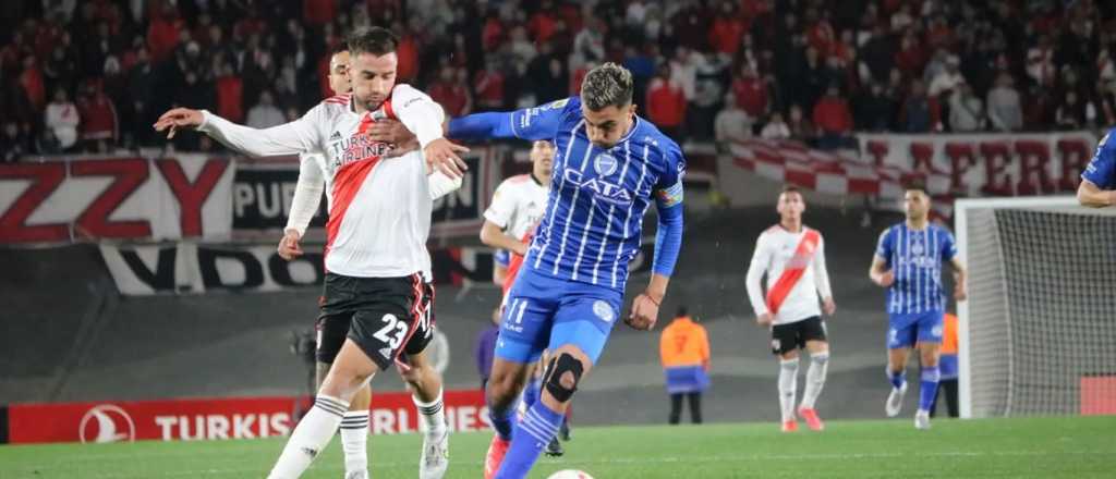 Godoy Cruz visita a River en el Monumental, donde no pierde hace 8 a&ntilde;os