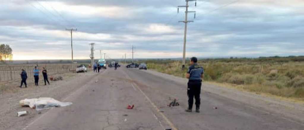 Un joven motociclista murió en Tupungato luego de chocar con una camioneta
