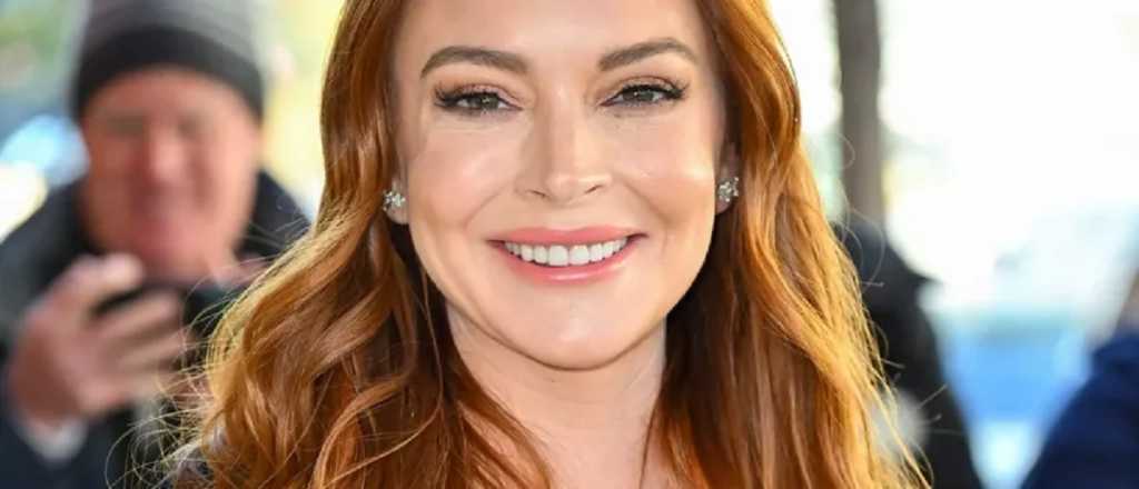 La actriz Lindsay Lohan anunció que está embarazada
