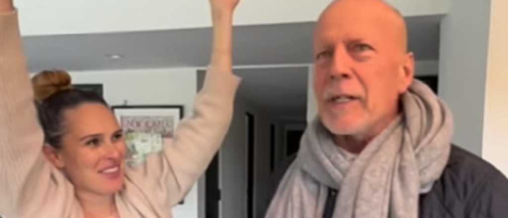 Demi Moore comparti&oacute; un emotivo video del cumplea&ntilde;os de Bruce Willis