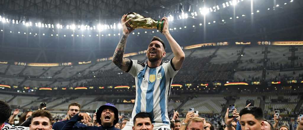 Argentina festeja su tercera estrella ante Panamá
