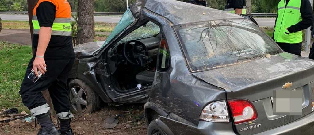Un hombre muri&oacute; en un impactante accidente en Guaymall&eacute;n