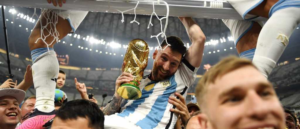 La emoci&oacute;n de Messi a seis meses del campeonato del mundo