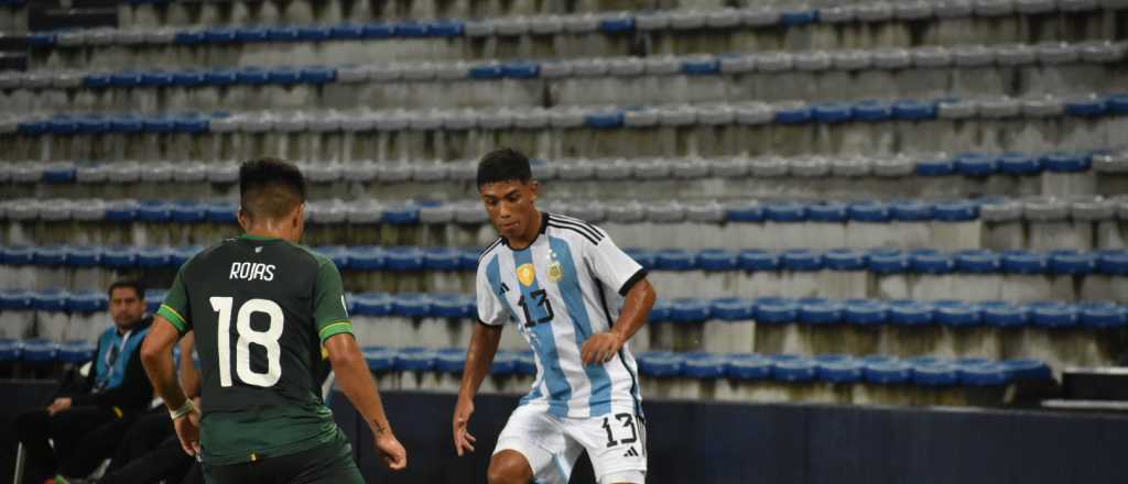 Sudamericano sub-17: Argentina derrotó a Bolivia y es líder del Grupo B