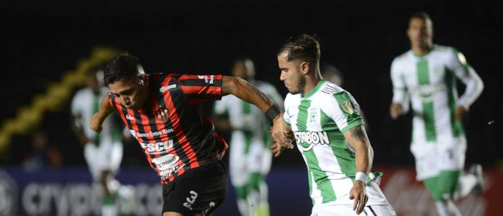 Patronato acarició la hazaña pero cayó ante Atlético Nacional en su debut - Mendoza Post