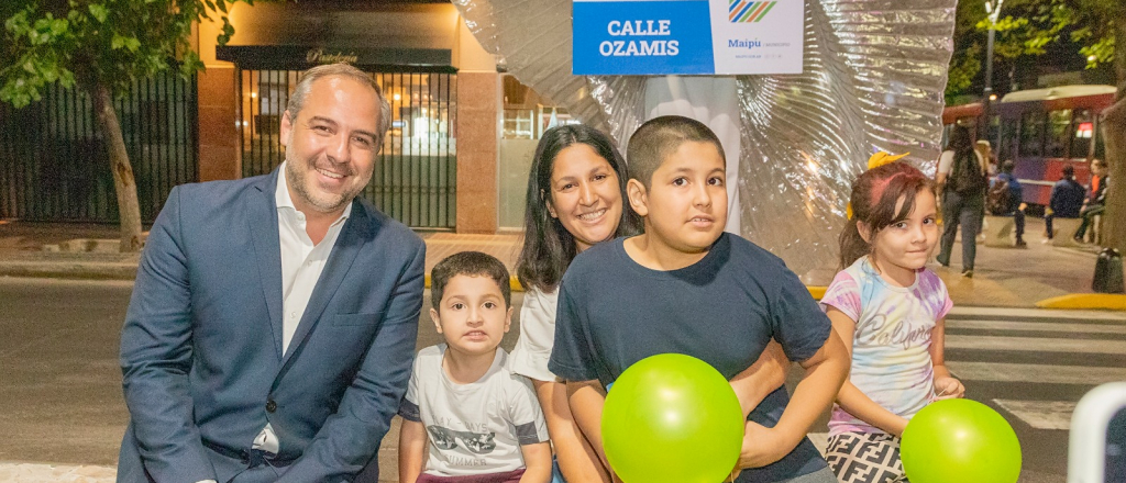 Stevanato inauguró obras de renovación de la calle Ozamis