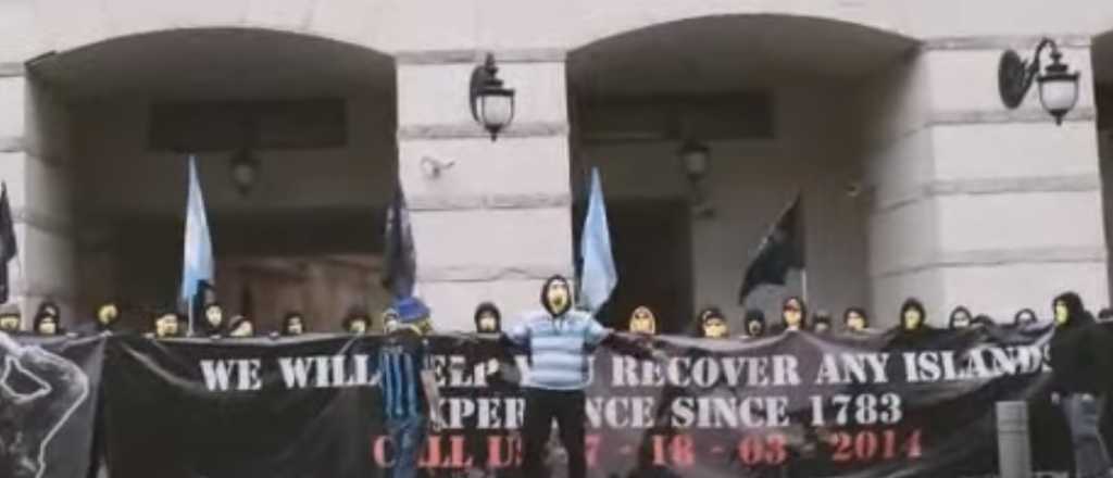 Video: manifestación en Moscú por la soberanía argentina en Malvinas