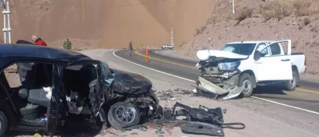 Fotos: brutal choque en Alta Monta&ntilde;a