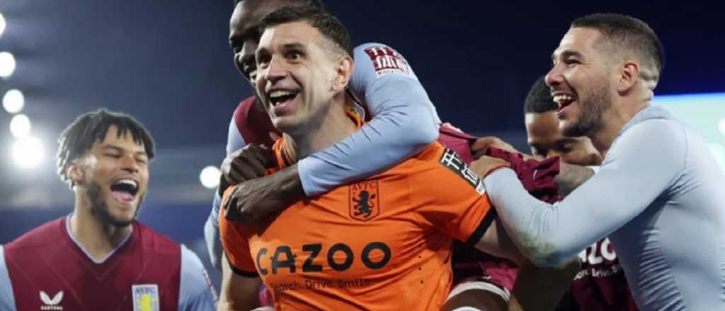 Imbatible: el Dibu Martínez sumó otra valla invicta en la Premier League