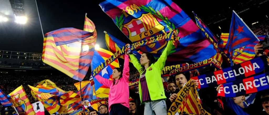 Video: los hinchas del Barcelona volvieron a pedir por Messi