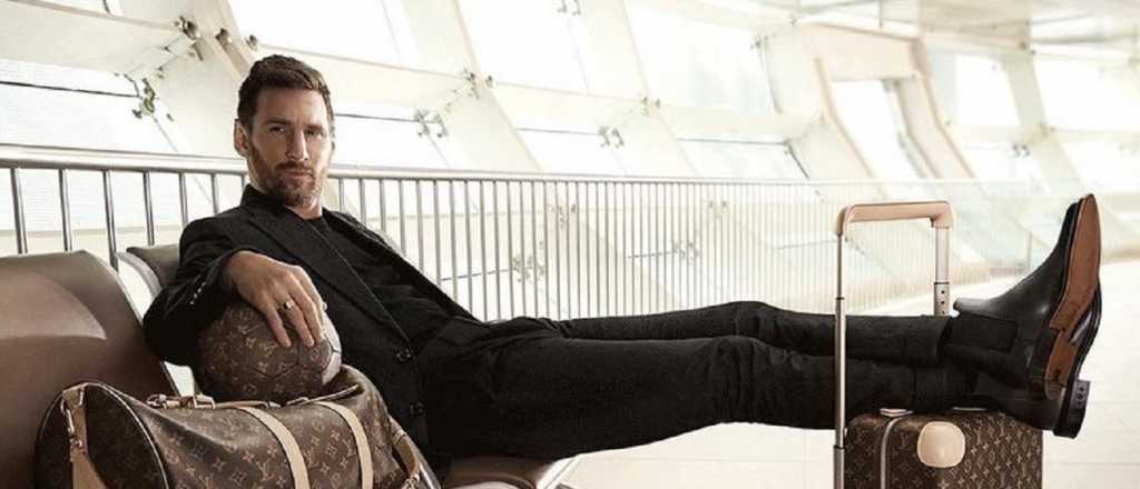 Gal&aacute;n: Messi pos&oacute; como modelo de Louis Vuitton y as&iacute; reaccion&oacute; Antonela 