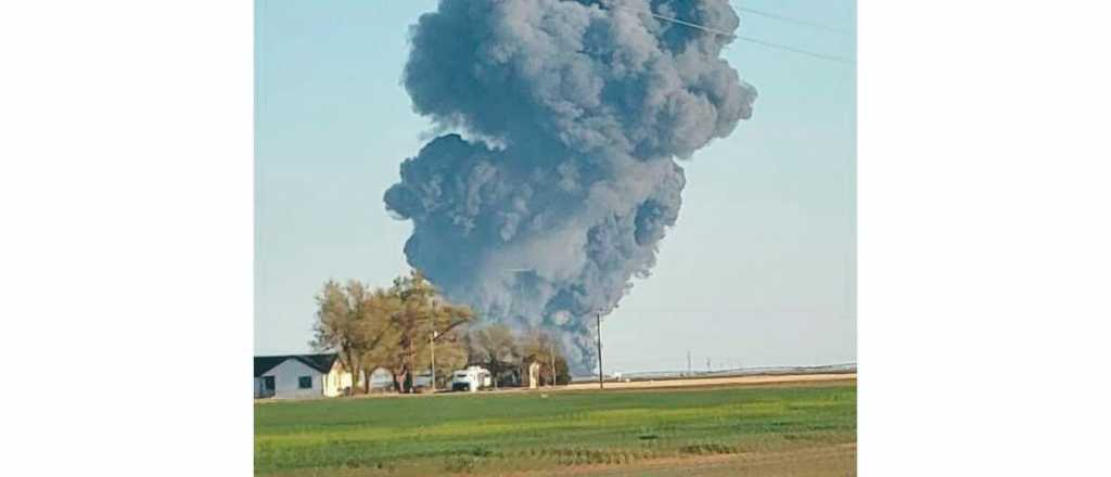 Video: explot&oacute; una granja en Texas y murieron miles de vacas