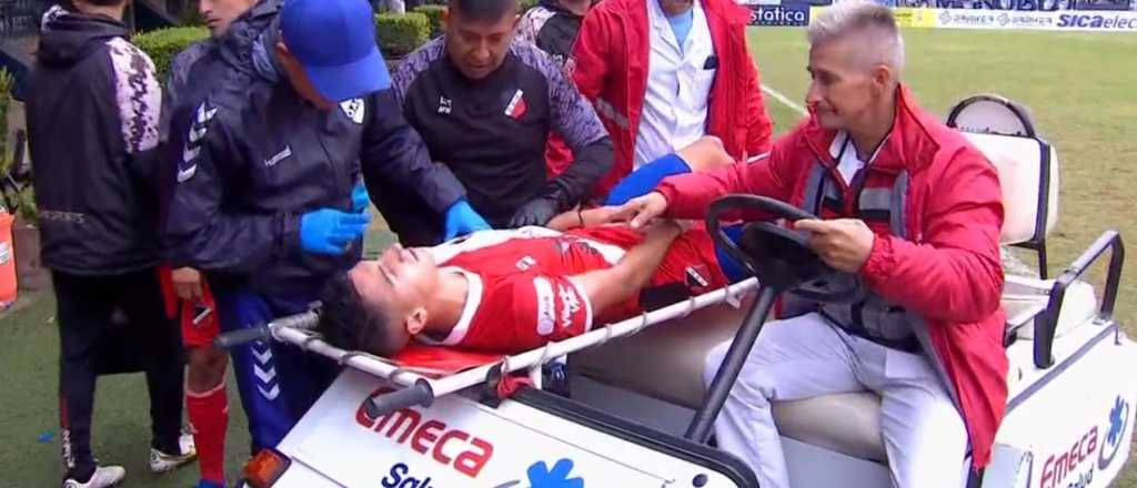 Video: la escalofriante lesión de Manzur que preocupa a Maipú