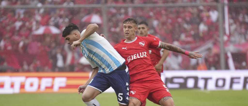 Independiente y Racing igualaron un clásico picante en Avellaneda